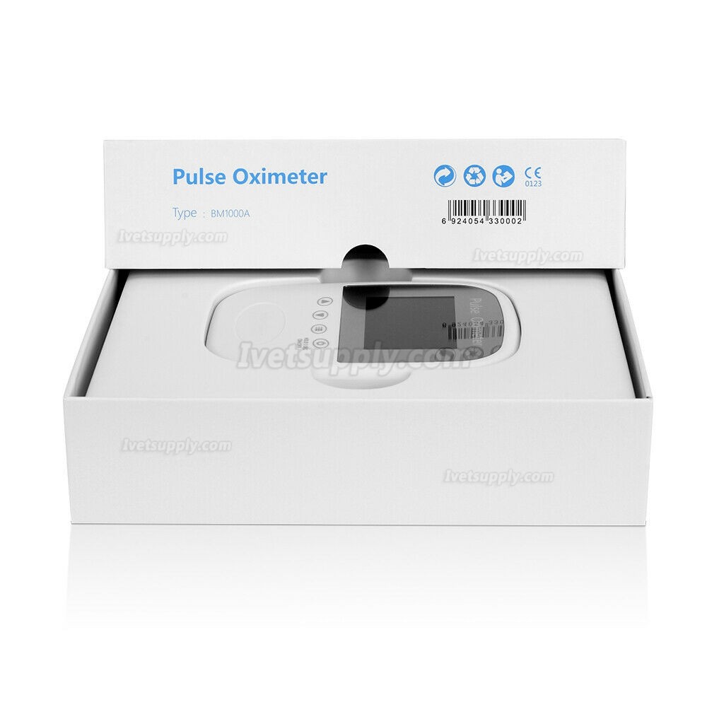 Veterinary Handheld Bluetooth Pet Animal SpO2 Pulse Oximeter Monitoring